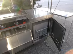 Mobile Griddle Steamer Cart - Food Carts by Apollo Custom Manufacturing